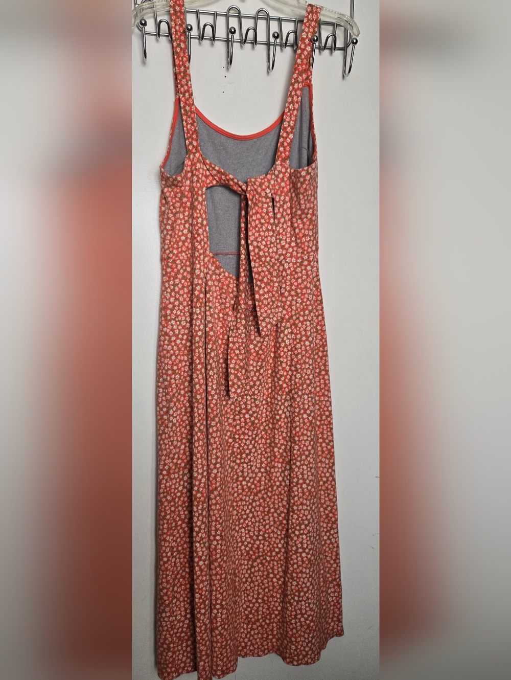 Free People Red Floral Maxi Dress - Picture 5 of 5
